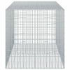 Gabion 5 mm langasta ja 5x10 cm verkosta 200x100x100 cm