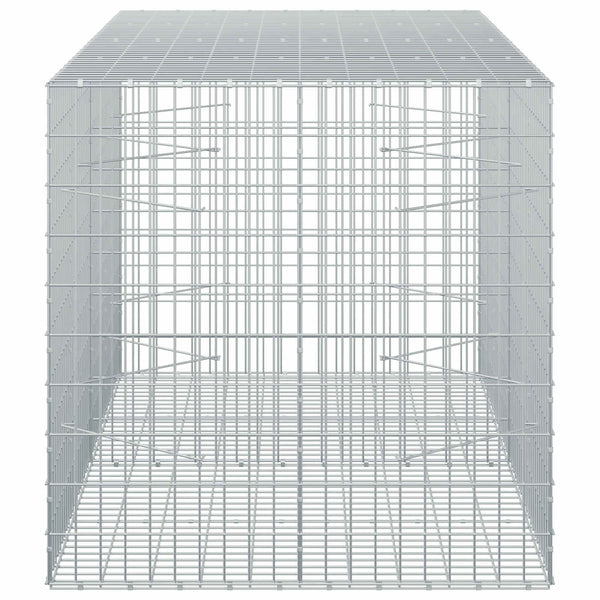 Gabion 5 mm langasta ja 5x10 cm verkosta 200x100x100 cm