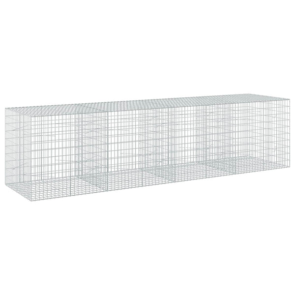 Gabion 5 mm langasta ja 5x10 cm verkosta 400x100x100 cm