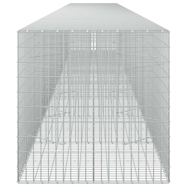 Gabion 5 mm langasta ja 5x10 cm verkosta 850x100x100 cm