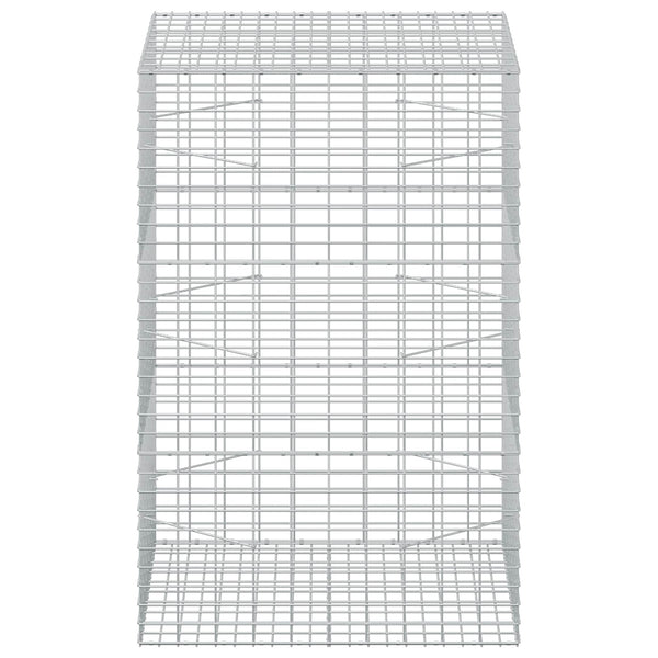 Gabion 5 mm langasta ja 5x10 cm verkosta 100x100x150 cm