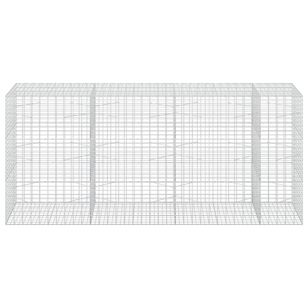 Gabion 5 mm langasta ja 5x10 cm verkosta 350x100x150 cm