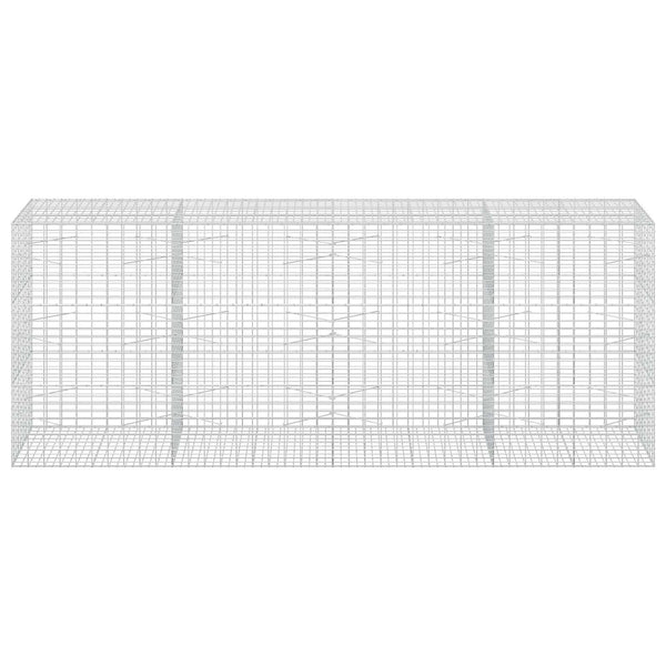 Gabion 5 mm langasta ja 5x10 cm verkosta 400x100x150 cm