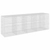 Gabion 5 mm langasta ja 5x10 cm verkosta 450x100x150 cm