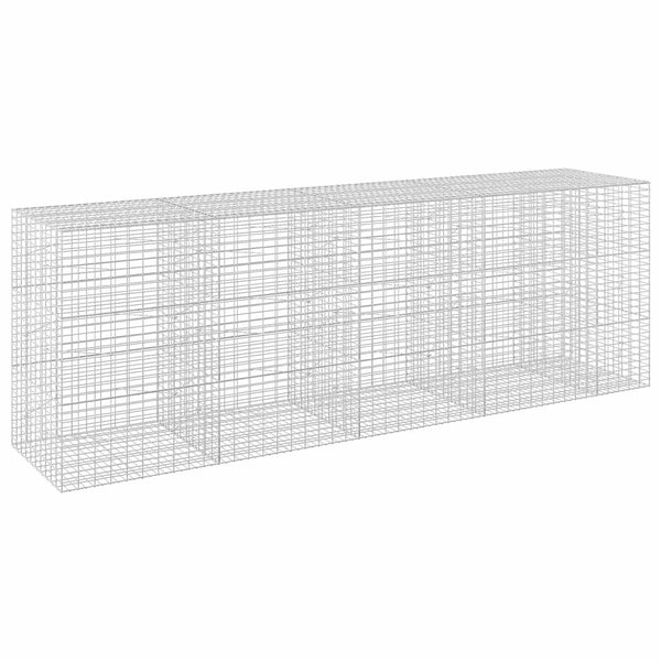 Gabion 5 mm langasta ja 5x10 cm verkosta 450x100x150 cm
