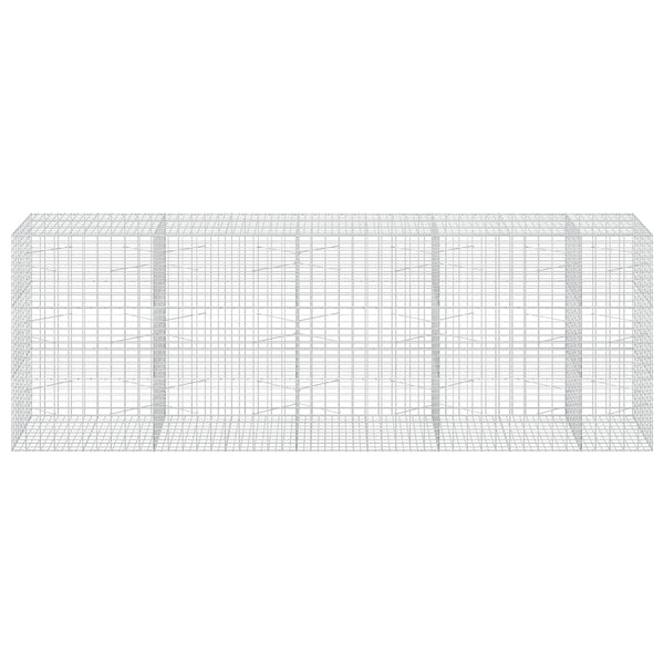 Gabion 5 mm langasta ja 5x10 cm verkosta 450x100x150 cm