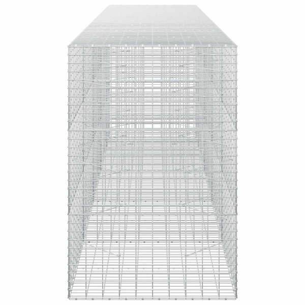 Gabion 5 mm langasta ja 5x10 cm verkosta 450x100x150 cm