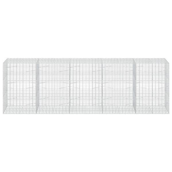 Gabion 5 mm langasta ja 5x10 cm verkosta 500x100x150 cm