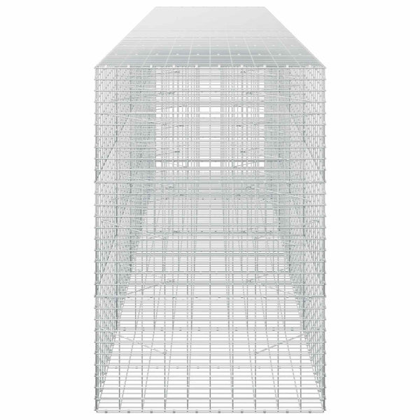 Gabion 5 mm langasta ja 5x10 cm verkosta 500x100x150 cm