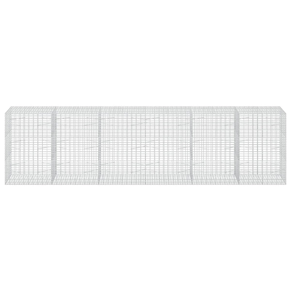 Gabion 5 mm langasta ja 5x10 cm verkosta 600x100x150 cm
