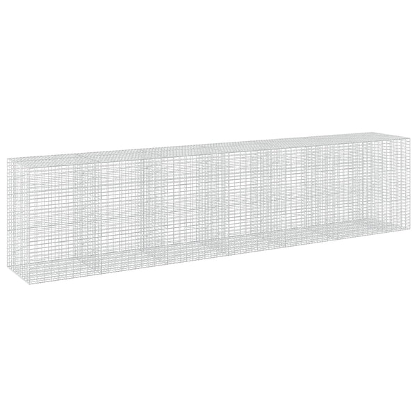 Gabion 5 mm langasta ja 5x10 cm verkosta 650x100x150 cm