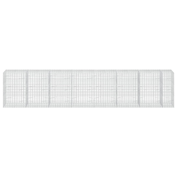 Gabion 5 mm langasta ja 5x10 cm verkosta 750x100x150 cm