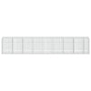 Gabion 5 mm langasta ja 5x10 cm verkosta 850x100x150 cm