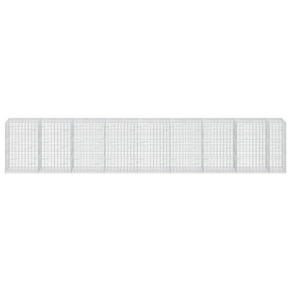 Gabion 5 mm langasta ja 5x10 cm verkosta 850x100x150 cm
