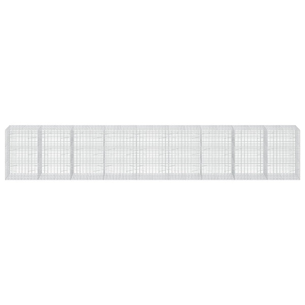 Gabion 5 mm langasta ja 5x10 cm verkosta 900x100x150 cm