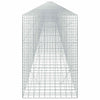 Gabion 5 mm langasta ja 5x10 cm verkosta 1200x100x150 cm
