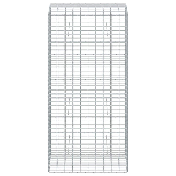 Gabion 5 mm langasta ja 5x10 cm verkosta 50x100x200 cm