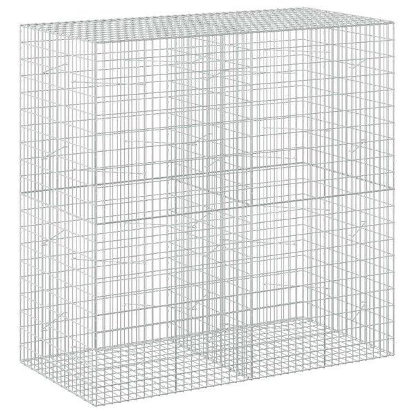 Gabion 5 mm langasta ja 5x10 cm verkosta 200x100x200 cm