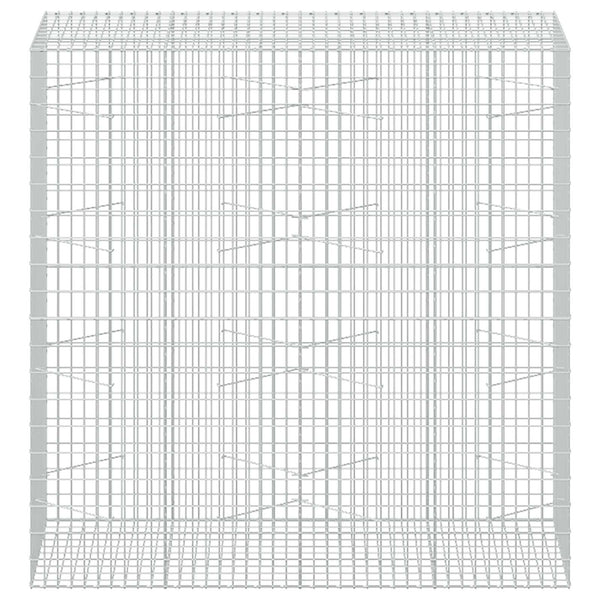 Gabion 5 mm langasta ja 5x10 cm verkosta 200x100x200 cm
