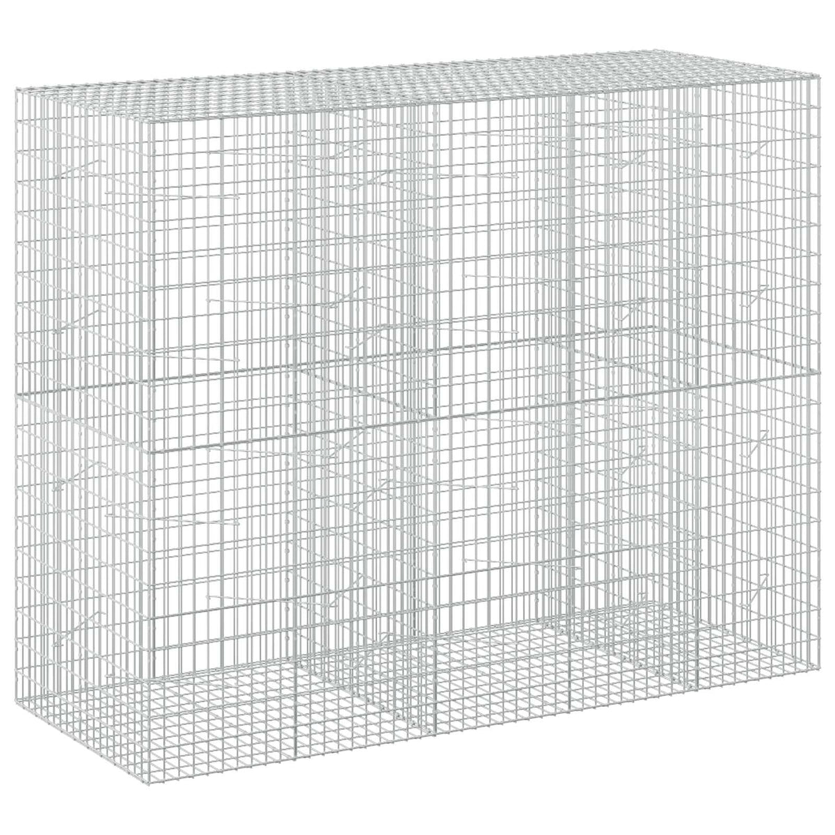 Gabion 5 mm langasta ja 5x10 cm verkosta 250x100x200 cm