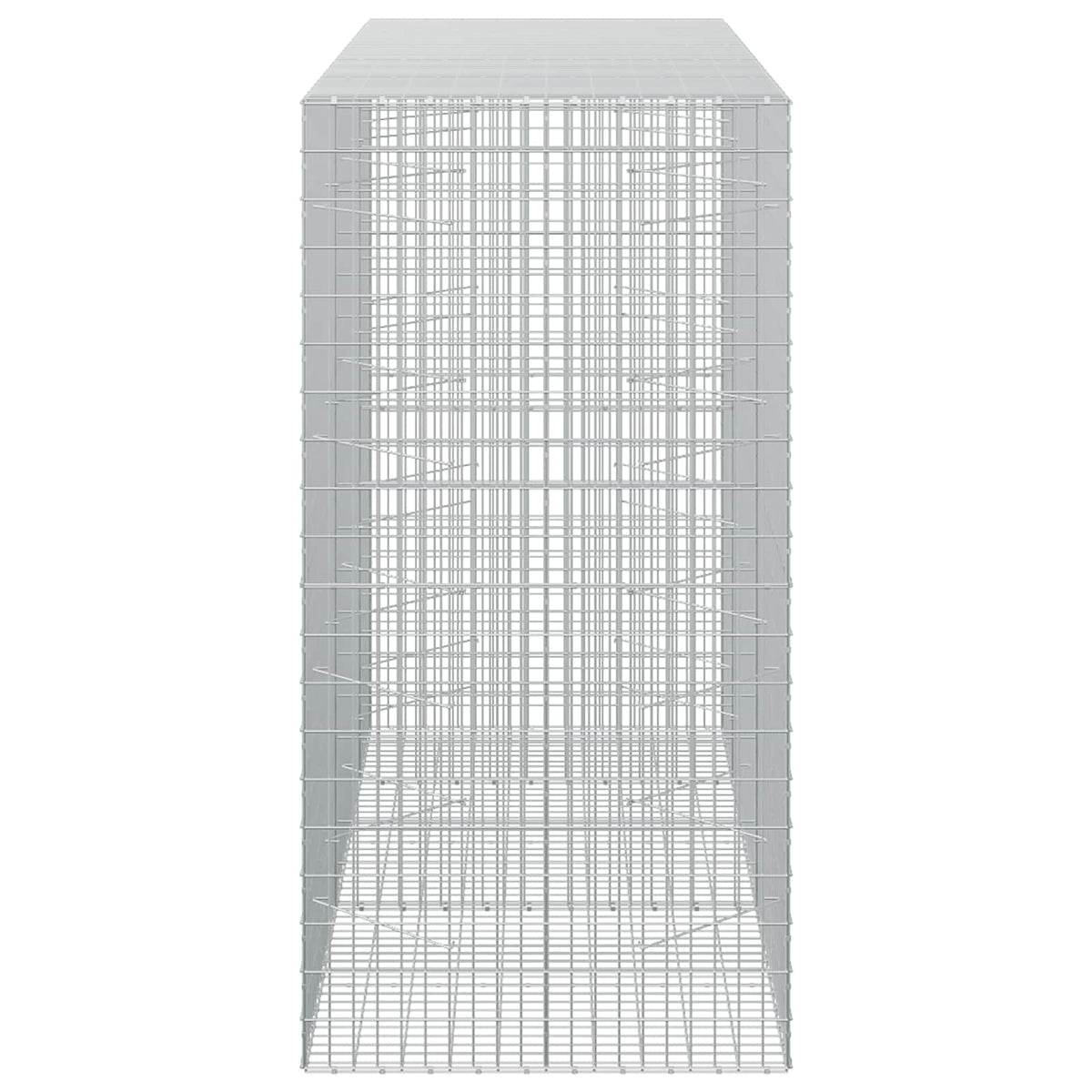 Gabion 5 mm langasta ja 5x10 cm verkosta 250x100x200 cm