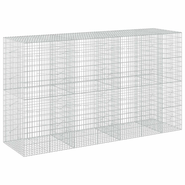 Gabion 5 mm langasta ja 5x10 cm verkosta 350x100x200 cm