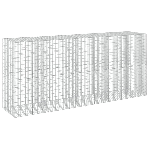 Gabion 5 mm langasta ja 5x10 cm verkosta 450x100x200 cm