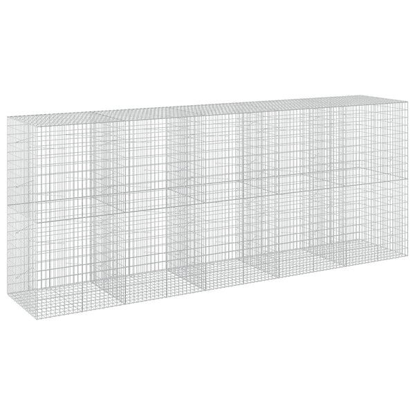 Gabion 5 mm langasta ja 5x10 cm verkosta 500x100x200 cm