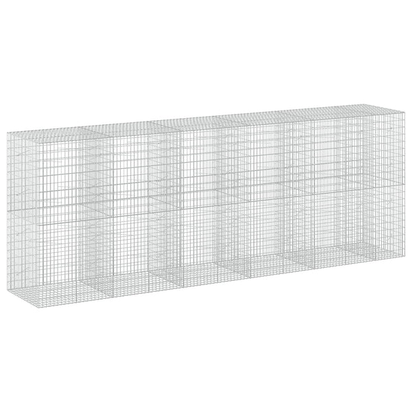 Gabion 5 mm langasta ja 5x10 cm verkosta 550x100x200 cm