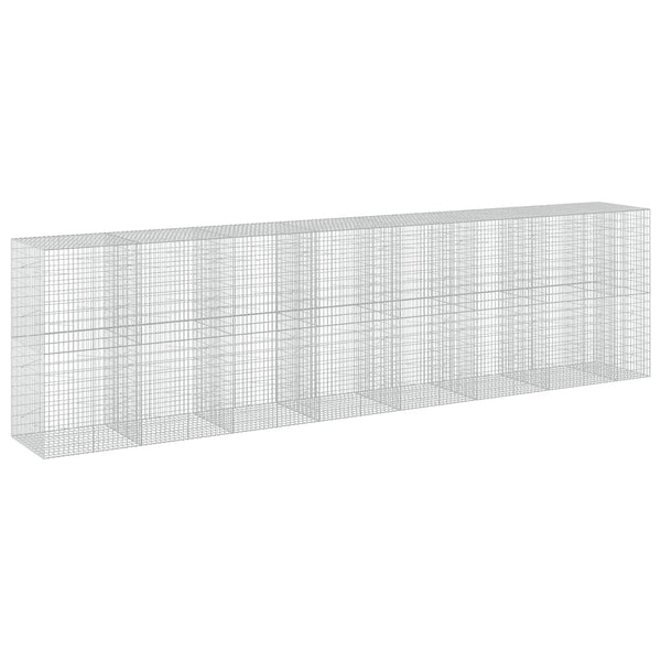 Gabion 5 mm langasta ja 5x10 cm verkosta 750x100x200 cm