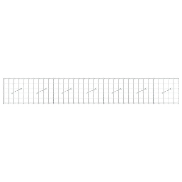 Gabion 5 mm langasta ja 10x10 cm verkosta 350x10x50 cm