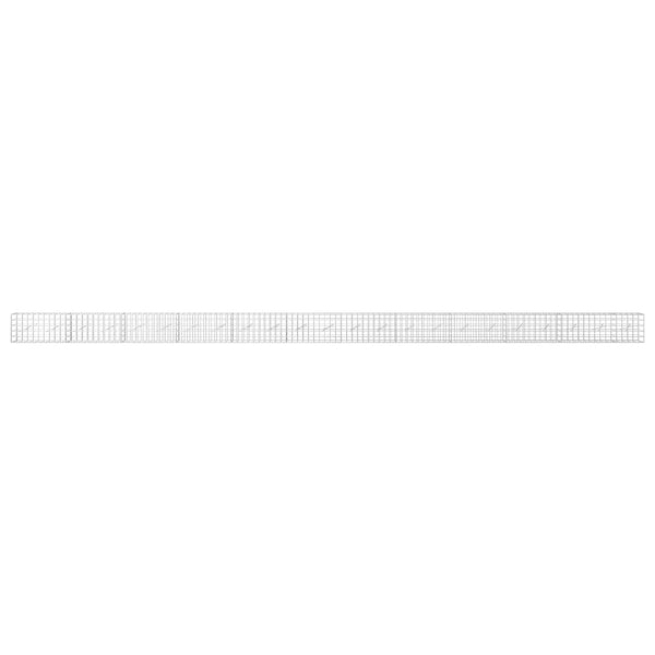 Gabion 5 mm langasta ja 10x10 cm verkosta 1150x10x50 cm