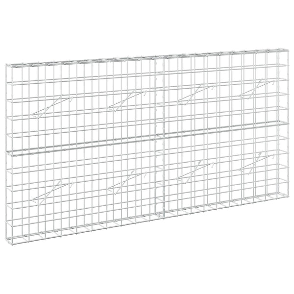Gabion 5 mm langasta ja 10x10 cm verkosta 200x10x100 cm