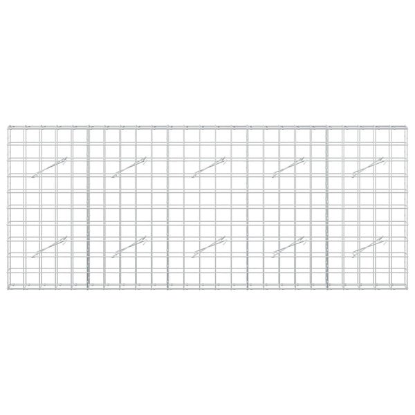 Gabion 5 mm langasta ja 10x10 cm verkosta 250x10x100 cm