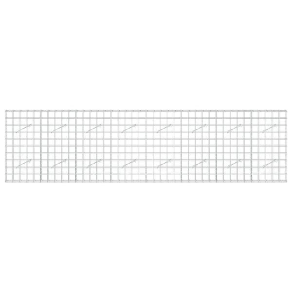Gabion 5 mm langasta ja 10x10 cm verkosta 400x10x100 cm