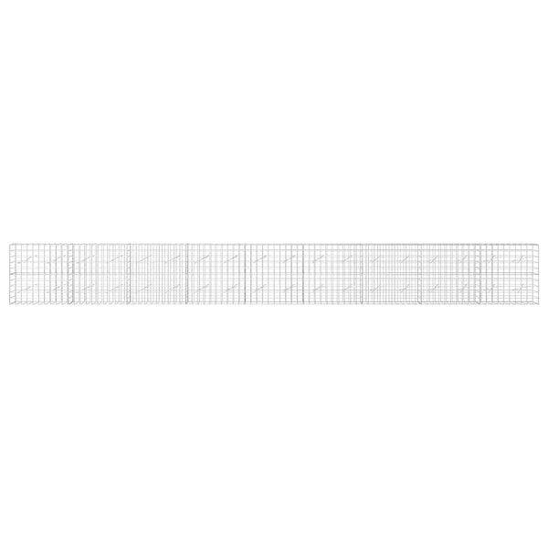 Gabion 5 mm langasta ja 10x10 cm verkosta 900x10x100 cm
