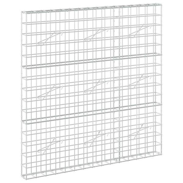 Gabion 5 mm langasta ja 10x10 cm verkosta 150x10x150 cm