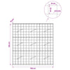 Gabion 5 mm langasta ja 10x10 cm verkosta 150x10x150 cm
