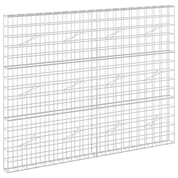 Gabion 5 mm langasta ja 10x10 cm verkosta 200x10x150 cm