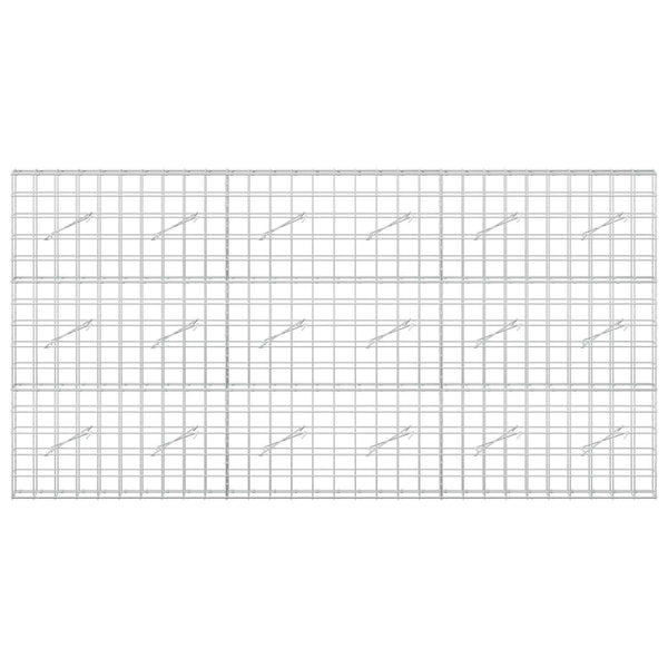 Gabion 5 mm langasta ja 10x10 cm verkosta 300x10x150 cm