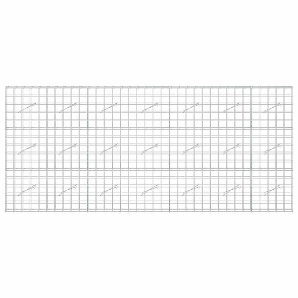 Gabion 5 mm langasta ja 10x10 cm verkosta 350x10x150 cm