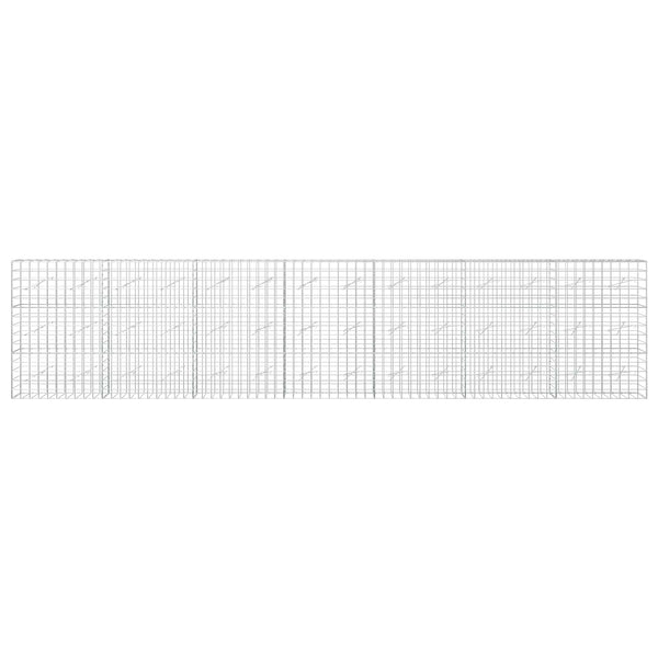 Gabion 5 mm langasta ja 10x10 cm verkosta 700x10x150 cm
