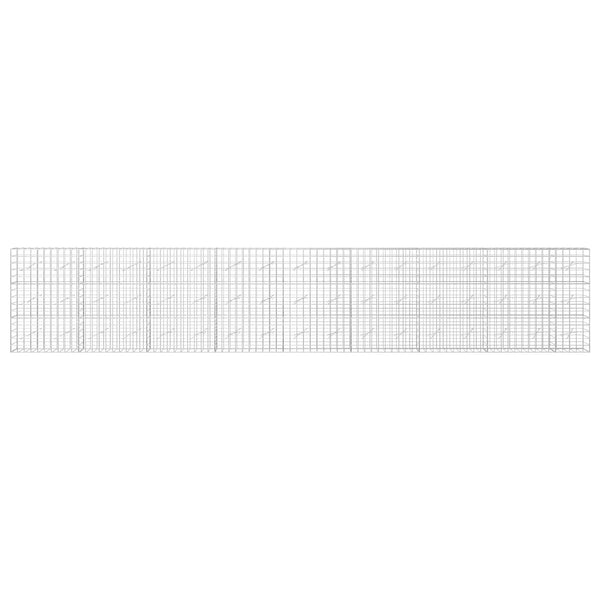 Gabion 5 mm langasta ja 10x10 cm verkosta 850x10x150 cm