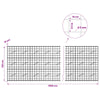 Gabion 5 mm langasta ja 10x10 cm verkosta 1000x10x150 cm