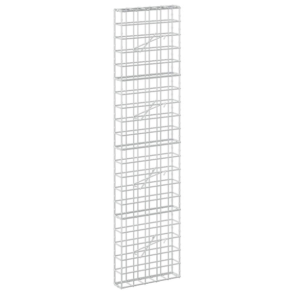 Gabion 5 mm langasta ja 10x10 cm verkosta 50x10x200 cm