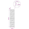 Gabion 5 mm langasta ja 10x10 cm verkosta 50x10x200 cm