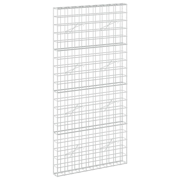 Gabion 5 mm langasta ja 10x10 cm verkosta 100x10x200 cm