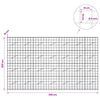 Gabion 5 mm langasta ja 10x10 cm verkosta 350x10x200 cm