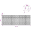 Gabion 5 mm langasta ja 10x10 cm verkosta 600x10x200 cm