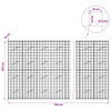 Gabion 5 mm langasta ja 10x10 cm verkosta 750x10x200 cm
